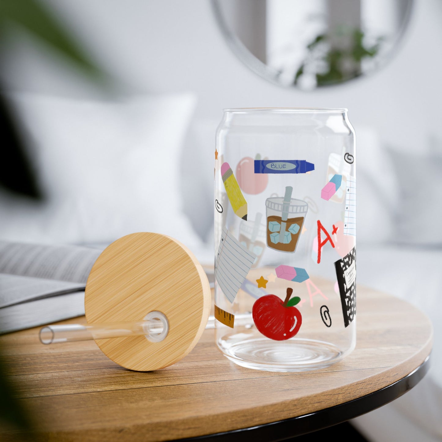 Study Break Cup Sipper Glass, Fun Glass for Kids, Teacher Appreciation Gift, Study Break Accessory, Classroom Decor, Party Favor, Back to [...]