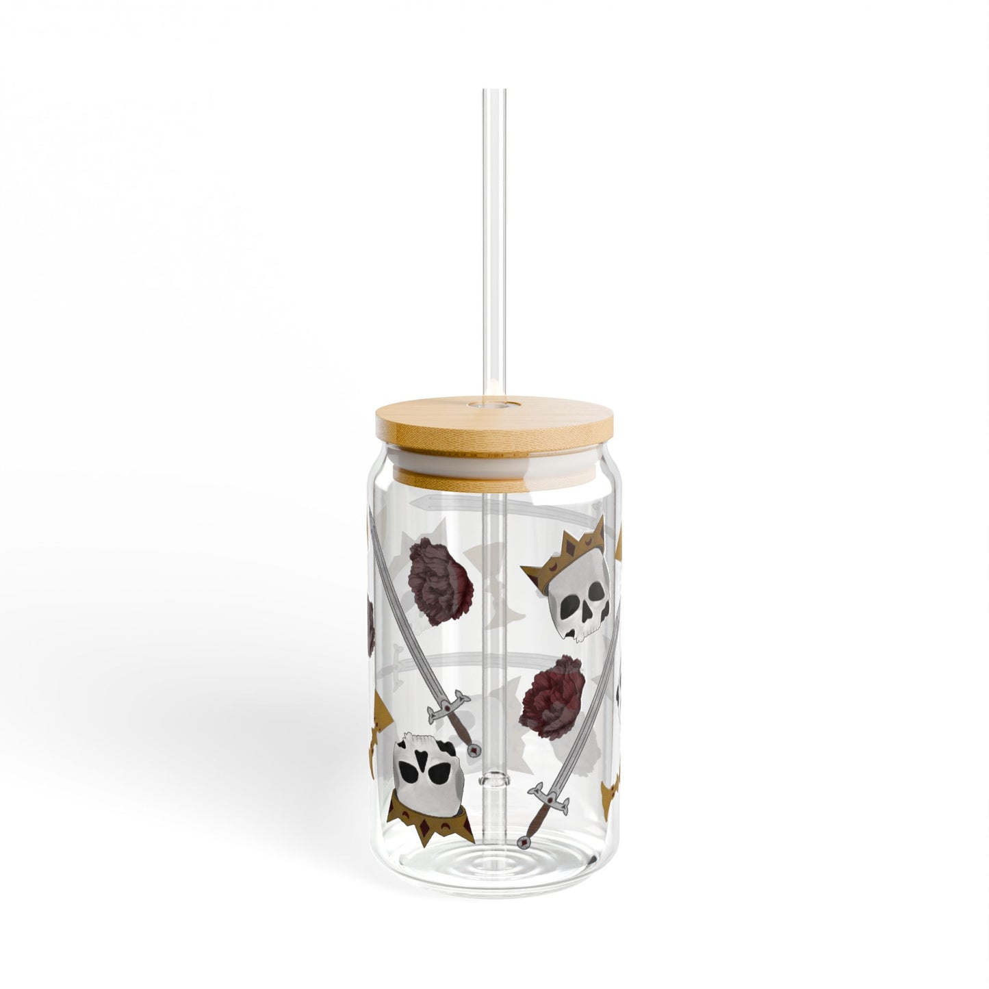 Royal Reaper Sipper Glass, Stylish Drinkware for Parties, Unique Gift for Goth Aesthetics, Eco-Friendly Beverage Container, Perfect [...]