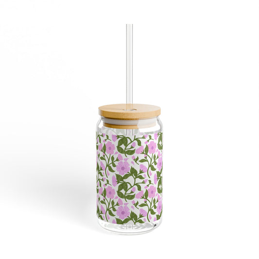 Blooming Grace Sipper Glass, Drinkware for Summer, Eco-Friendly Jar with Straw, Perfect for Picnics and Gardens, Gift for Her, Sustainable [...]