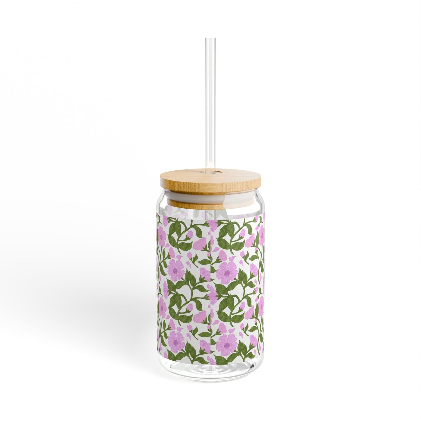 Blooming Grace Sipper Glass, Drinkware for Summer, Eco-Friendly Jar with Straw, Perfect for Picnics and Gardens, Gift for Her, Sustainable [...]