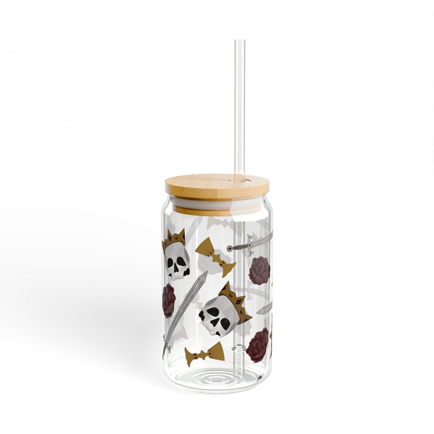 Royal Reaper Sipper Glass, Stylish Drinkware for Parties, Unique Gift for Goth Aesthetics, Eco-Friendly Beverage Container, Perfect [...]